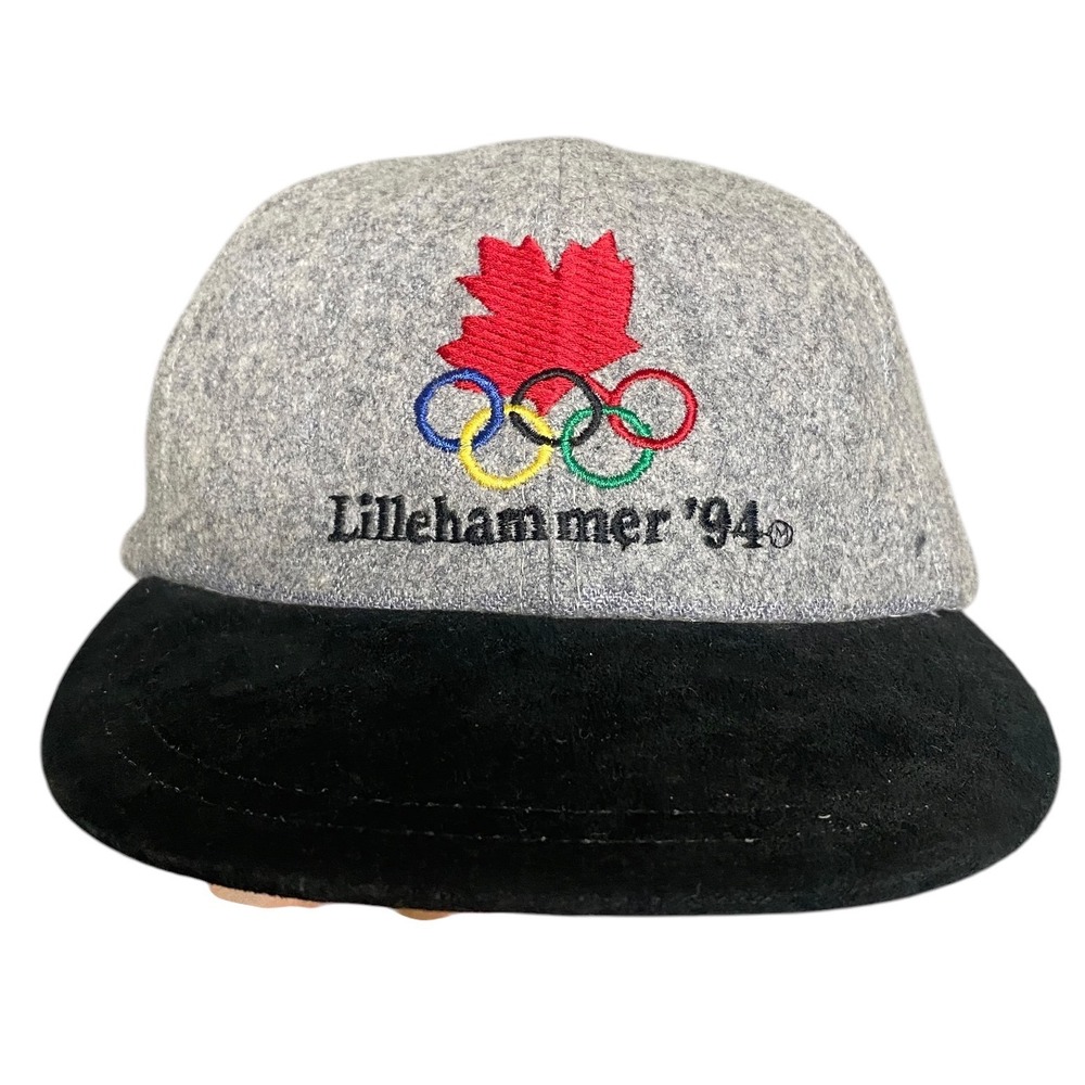 Vintage 1994 Lillehammer Olympics Canada Wool Hat